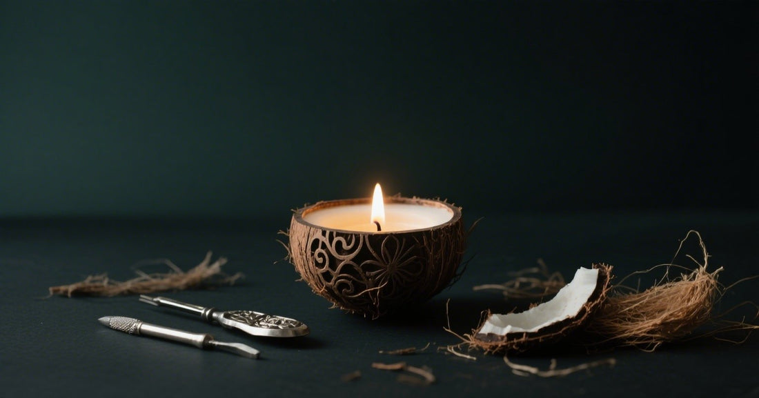 Why Coconut Shell Candles Are the Perfect Custom Gift (Handmade with Soy Wax)