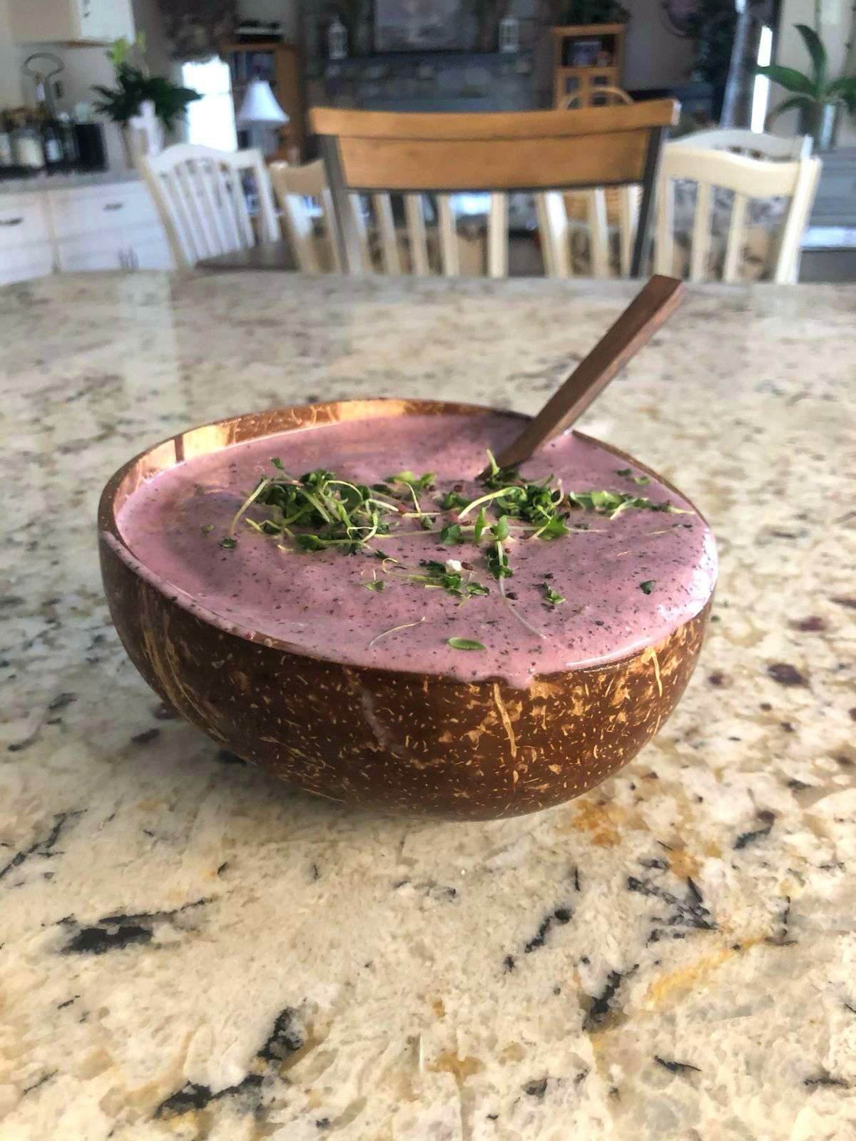 coconut bowl combo pack for superfood acai