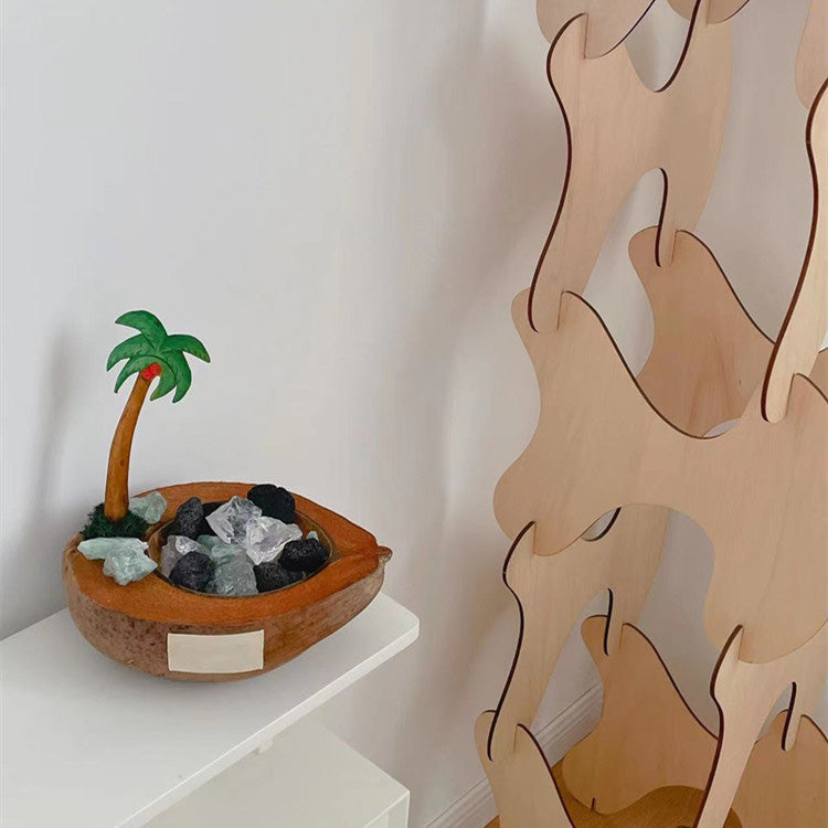 Diffuser Stones Coconut Boat Reedless Diffuser | Natural & Decorative