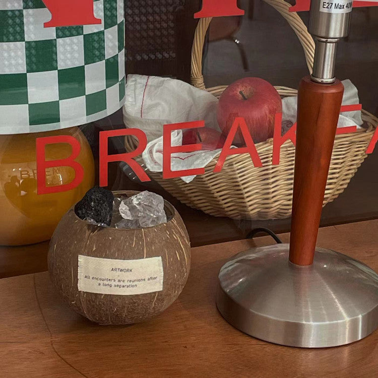 Coconut Shell Aroma Stones Diffuser | 60-Day Long-Lasting Essential Oil Set