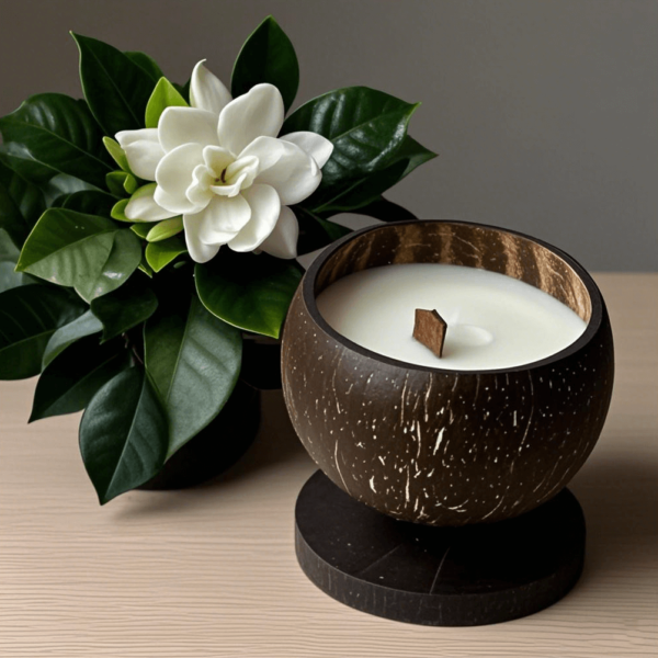 Gardenia Scent Coconut Candle Custom Gifts