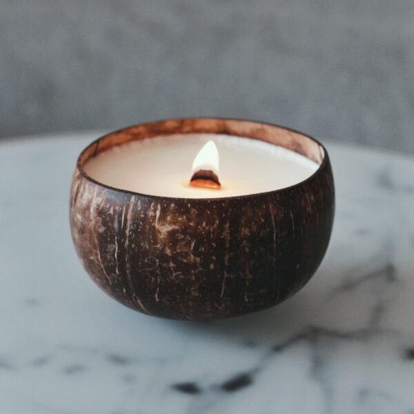 Lemon Scent Coconut Candle Custom Gifts - Image 2