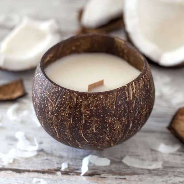 Original Coconut Scent Coconut Candle Custom Gifts